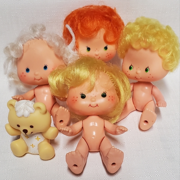 Strawberry Shortcake 1979 LOT 4 Different American Greetings Dolls & Clothes - Picture 8 of 17